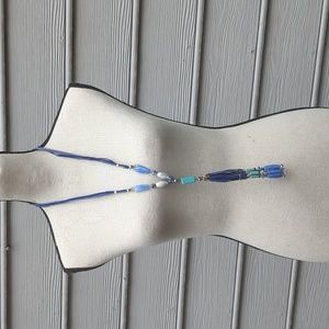 NWT Tanya Creations Beaded Tassel Necklace